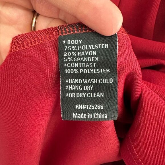 ModCloth Dear Creatures Women’s Burgundy Red Retro Skater Dress - Picture 6 of 12